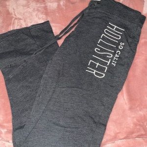 Hollister dark gray sweatpants